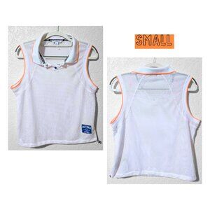 Vintage Tommy Hilfiger Sport Mesh Polo Tank | Y2K Tenniscore Top